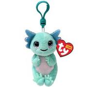 Ty Peluche porte-clés Beanie Bellies Alex l'Axolotl Clip 15 cm Multicolore