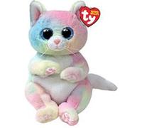 Ty Peluche Beanie Bellies Jenni le chat 15 cm Multicolore