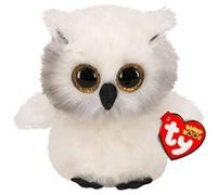 Peluche Ty Beanie Boo's Austin la chouette 15 cm Multicolore G