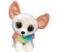 Peluche Ty Beanie Boo's Chewey Le Chihuahua Moyen Multicolore G