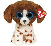 Ty Peluche Beanie Boo's Muddles Chien 23 cm Marron et Beige TY36487