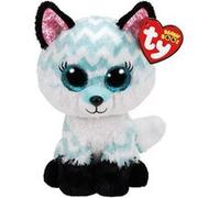 Peluche - TY - Ty Beanie Boos Small Atlas Le renard - Bleu - Rouge - 15 cm - Enfant bleu TU