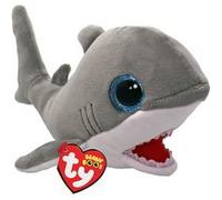 Ty Peluche Beanie Boo Finnegan le requin – 15,2 cm