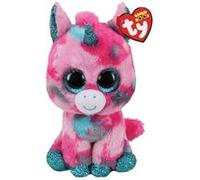 Ty Peluche Beanie Boos Gumball – Licorne rose – Standard 15 cm