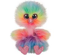 Peluche Ty Beanie Boo's Taille M Asha L'autruche 23 cm Multicolore G
