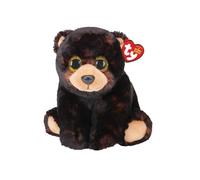 Peluche TY Beanie Buddy Kodi Ours - 24cm - Marron/Noir - Mixte - A partir de 3 ans