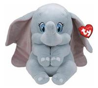 Ty Peluche Disney Dumbo – 23 cm – Taille moyenne – Gris – Mixte