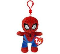 Peluche Ty Marvel Beanie Babies Soft Porte-clés Spiderman Multicolore G