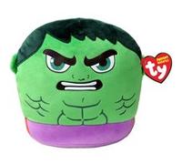 Jouet en peluche - TY - Marvel Squish a boos Small - Hulk - Multicolore - Mixte - A partir de 6 ans blanc TU