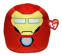 Ty Peluche Marvel Squish A Boos Small – Iron Man 20 cm Rouge/Jaune dès 3 ans