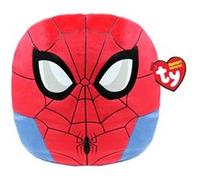 Jouet en peluche TY Marvel Squish a boos Small Spiderman - Pour enfant à partir de 6 ans - Gamme Plush blanc TU