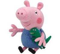 Peluche Ty Peppa Pig Small George Multicolore G