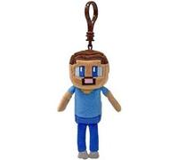 Peluche TY Porte-clés Minecraft Steve Multicolore