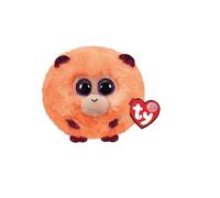 Peluche - Ty - Puffies Coconut le singe - Orange - Diamètre 7.5cm - Norme CE
