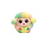 Ty Uk- Rainbow Poodle Puffies Peluches, 2005127, Multicolore, 7cm