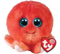 Ty Jouet en peluche Puffies Sheldon la pieuvre Rose Multicolore – 3 ans et plus – TU