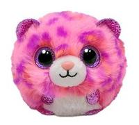 Peluche TY Puffies Topaz Le Léopard Multicolore G