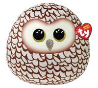 Peluche Ty Squish A Boos Coussin Whoolie la chouette 20 cm G