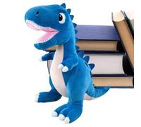 Peluche Tyrannosaurus Rex - Dinosaure en peluche douce, coussin à embrasser, cadeau pour enfant, design avec expressions amusantes avec texture choyante | coussin décoratif pour une utilisation dans