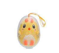 Peluche - œuf cosymals de pâques - poussin jaune - 12 cm jaune TU