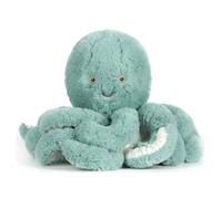 Peluche ultra douce poulpe 38cm Bleu celadon