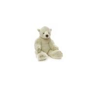 Peluche - USHUAÏA JUNIOR - Ours polaire assis 70 cm - Multicolore - Intérieur
