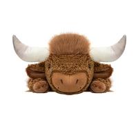 Peluche Vache 30 Centimètres Peluche Bovine Lestée Douce et Réaliste