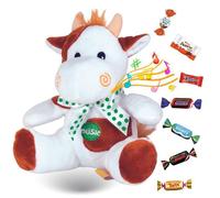 Peluche Vache et son assortiment de 20 chocolats KINDER, CELEBRATIONS, DAIM