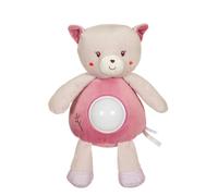 Peluche - Veilleuse Bebe Bamboo - Chat - 26 Cm Grey TU