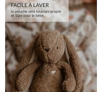 Peluche Veilleuse Bouillotte Sèche Lapin - Beige