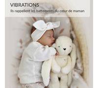 Peluche Veilleuse Bouillotte Sèche Lapin - Ecru