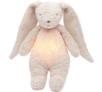 Peluche veilleuse lapin nature bio avec sons & lumières rose 2.0