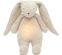 Peluche veilleuse lapin nature bio avec sons & lumières sable 2.0