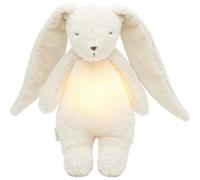 Peluche veilleuse lapin nature bio blanc polaire 2.0