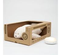 Peluche veilleuse Phoque nature bio blanc polaire