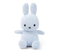 Peluche velours côtelé Bon Ton Toys Miffy ECO Bleu 23 cm