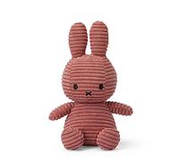Peluche velours côtelé Bon Ton Toys Miffy ECO Rose 23 cm