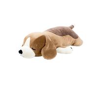 Liv Heart Peluche Nemu Nemu Vick – Chien Beagle – 54 cm (Taille L, extra douce)