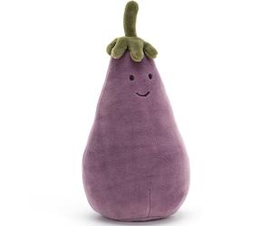 Peluche Vivacious Vegetables Aubergine (17 cm)