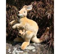 Peluche Wallaby Avec Bébé 35 Cm Anima