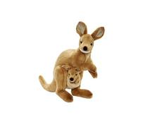 Peluche Wallaby Avec Bébé 35 Cm Anima