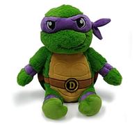 Peluche Warmies Donatello des Tortues Ninja, coussin chauffant micro-ondable, peluche lestée et chauffante délicatement parfumée à la lavande française - Violet