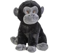 Peluche - WDK Partner - 30 cm - Noir/Gris - Dès la naissance