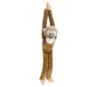 Wild Republic peluche singe tête de mort 51 cm en peluche marron Marron clair