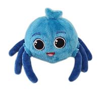 Peluche Wiskey l'araignée, comptine, câlins sonore, marionnette, 20 cm, bleu - PTS59890