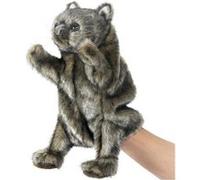 Peluche wombat marionnette Anima 23 cm G