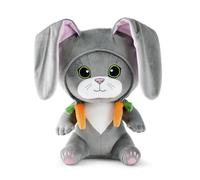 Peluche - WP MERCHANDISE - Kitty Bunny - 28.5 cm - Amovible - Pour enfants à partir de 3 ans