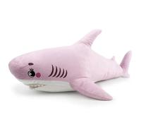 Peluche - WP MERCHANDISE - Requin rose - 100 cm - Hypoallergénique - Mixte - Intérieur