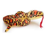 Peluche xxl anaconda 213cm - grand serpent en peluche de 2 metres 13 de long - grand animal exotique - nouveaute - enfant