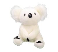 Peluche XXL cm - Peluche koala mignonne - Simulation douce - Koala fourré - Pour enfants - Blanc - Ensemble de loup 2 pièces (D, 30 cm)